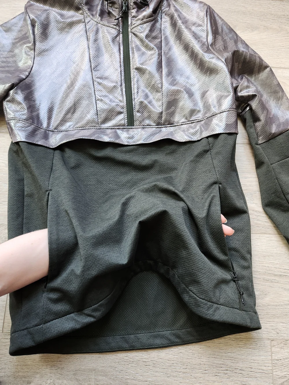Under Armour Storm Hybrid Anorak Pullover Half-Zip Rain Windbreaker Jacket Men S